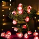 Guirxiété de roses artificielles à lumière LED 1.5/3/6m fonctionnement à piles pour bouquet