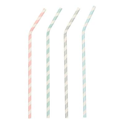 100er-Pack Papierstrohhalme »pure Stripes«, Papstar