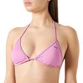 PUMA Damen Triangle Top Bikini, Rosa, S EU