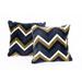 FauxFur Chevron Pillow Shell 2 Piece Set, NO INSERT