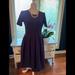 Lularoe Dresses | Lula Roe Xl Dress With Pockets | Color: Purple | Size: Xl