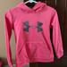 Under Armour Shirts & Tops | Girls Pink Under Armour Sweatshirt Size Youth Xs | Color: Pink | Size: Youth Extra Small