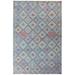 Blue/Gray 120 x 96 x 0.25 in Area Rug - Bokara Rug Co, Inc. Hand-Knotted Wool Area Rug in Gray/Blue/Red Wool | 120 H x 96 W x 0.25 D in | Wayfair