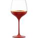 Nicolette Mayer Oro Grand Burgundy 2.25 oz. Crystal Wine Glass Crystal in Red | 9.5 H x 3.6 W in | Wayfair OROGrandBurgundyWineGlassChristmasRed