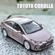 Chengzhen – voiture hybride TOYOTA Corolla 1:33 en alliage moulé modèle de voiture son et lumière