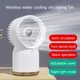 Ventilateur de climatisation par pulvérisation d'eau avec veilleuse batterie Rechargeable de