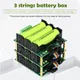 Support de batterie mural d'alimentation 12V 3S Pack de batteries 18650 Protection contre le