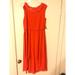 Jessica Simpson Dresses | Jessica Simpson Size 10 High To Low Dress, Between Orange And Coral Color | Color: Orange/Red | Size: 10