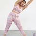 Anthropologie Pants & Jumpsuits | Anthropologie Matching Set Daily Practice Pink Floral Workout Set | Color: Blue/Pink | Size: Xs