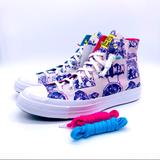 Converse Shoes | Converse X Batman X Chinatown Market Chuck 70 Men’s Converses Sneakers | Color: Blue/Pink | Size: 10