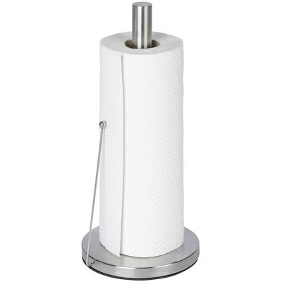 Küchenrollenhalter Clayton Edelstahl, Edelstahl rostfrei, Silber matt, Edelstahl rostfrei silber Image