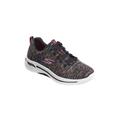 Women's The Arch Fit Lace Up Sneaker by Skechers in Black Multi (Size 11 M)