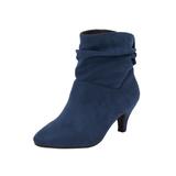 Wide Width Women's The Kourt Bootie by Comfortview in Blue (Size 10 W)