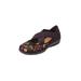 Extra Wide Width Women's The Stacia Mary Jane Flat by Comfortview in Embroidery (Size 10 WW)