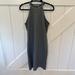 Zara Dresses | Never Worn Dark Gray Zara Bodycon Dress | Color: Gray | Size: M