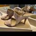 Michael Kors Shoes | Michael Kors Suede Heels | Color: Tan | Size: 8.5