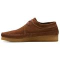 Clarks Originals Mens Weaver Suede Leather Cola Shoes 9.5 UK