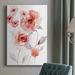 Red Barrel Studio® Translucent Blush II Premium Gallery Wrapped Canvas - Ready To Hang Canvas, in Pink/White | 18 H x 12 W x 1.5 D in | Wayfair