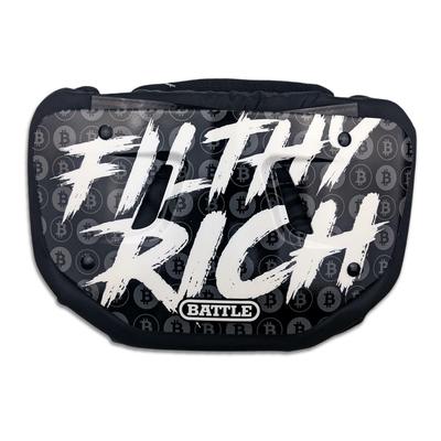 Battle Sports Filthy Rich Youth Football Back Plat...