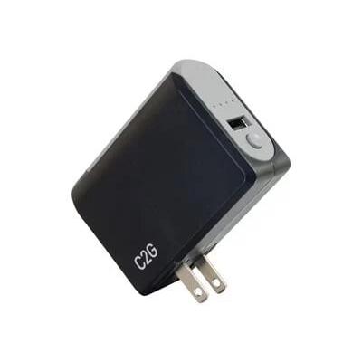 C2G 1 Port USB Wall Charger w/ Power Bank