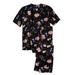 Men's Big & Tall Lightweight Cotton Novelty PJ Set by KingSize in Popcorn (Size 5XL) Pajamas
