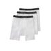 Men's Big & Tall Hanes® X-Temp® Cycling Briefs 3-Pack by Hanes in White Assorted (Size 6XL)