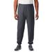 Men's Big & Tall Lightweight Elastic Cuff Sweatpants by KingSize in Carbon (Size 2XL)