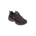 Wide Width Women's The D'Lites Life Saver Sneaker by Skechers in Black Leather Wide (Size 7 1/2 W)