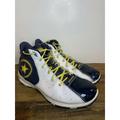 Converse Shoes | Converse Men’s Wade Team Basketball Shoes-Size 14-White/Blue/Yellow Sneakers | Color: Blue | Size: 14