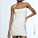 Zara Dresses | Halter Dress | Color: White | Size: L