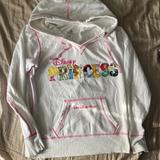 Disney Sweaters | Disney Parks Walt Disney World (Wdw) Disney Princess Hoodie | Color: Pink/White | Size: S