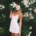 Urban Outfitters Dresses | Last Day! Kimchi Blue White Romper | Color: White | Size: S