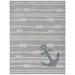 Home Dynamix Marine Anchor Coastal Anchor Indoor/Outdoor Area Rug