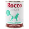 6x400g Hypoallergenic Lamb Rocco Diet Care Wet Dog Food