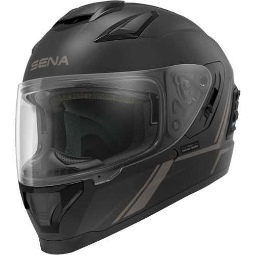 Sena Stryker Sound by Harman Kardon Helm, schwarz, Größe L