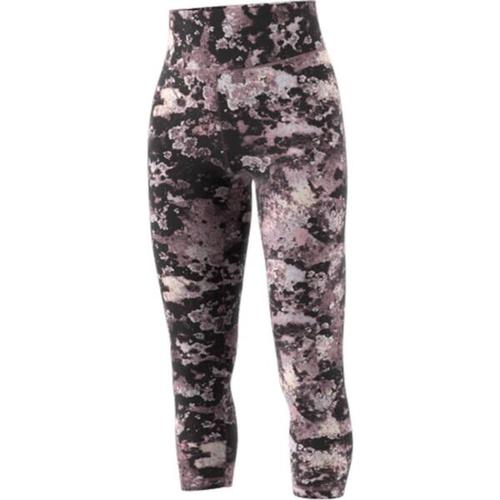 ADIDAS Damen Tight YO STO AOP 78, Größe XL in Grau