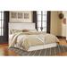 Signature Design by Ashley Willowton Panel Headboard Wood in Brown/White | 53.74 H x 81 W x 3.23 D in | Wayfair B267-58