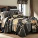 Donna Sharp Moonlit Bear Quilt Polyester/Polyfill/Cotton in Brown/White | Twin | Wayfair 754069611041