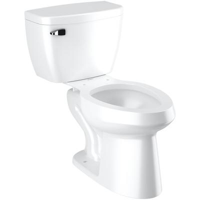 Sloan 8029.8013 ADA Elongated Floor-Mounted Toilet with Pressure-Assisted Tank - 1.6 GPF