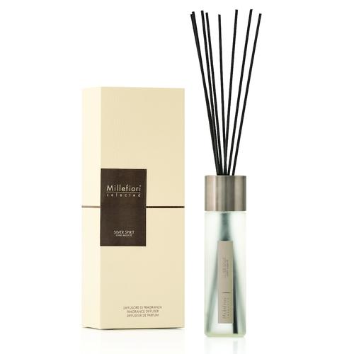 Millefiori MILANO - selected Reed Diffuser Silver Spirit Raumdüfte 350 ml