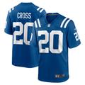 Men's Nike Nick Cross Royal Indianapolis Colts Player Game Jersey