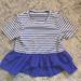 Kate Spade Tops | Kate Spade Broome St. Stripped Top! | Color: Blue/White | Size: S