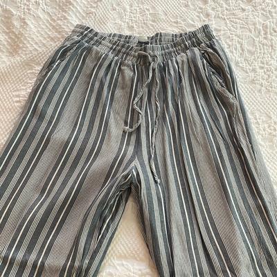 American Eagle Outfitters Pants & Jumpsuits, American Eagle Stripped Pants, Color: Blue/White