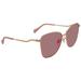 Gucci Accessories | New Gucci Shiny Red Butterfly Women's Sunglasses | Color: Gold/Red | Size: 60mm-15mm-145mm