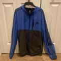 Adidas Jackets & Coats | Adidas Mens Windbreaker | Color: Blue/Gray | Size: M