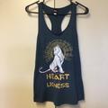 Disney Tops | Disney The Lion King Tank Top Size Medium | Color: Blue/Yellow | Size: M