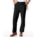 Blair John Blair® Relaxed-Fit Linen Blend Drawstring Pants - Black - 3XL