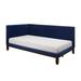 Latitude Run® Trulee Twin Daybed Upholstered/Polyester in Blue | 34 H x 78.5 W x 43 D in | Wayfair E7D43C5F30384B68B804D334394A87AA