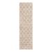 Brown 120 x 31 x 1.5 in Area Rug - Everly Quinn kids Ruby Trellis Shag Rug Light Polypropylene | 120 H x 31 W x 1.5 D in | Wayfair