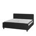 Red Barrel Studio® Tribeca Tufted Platform Bed w/ 10 Inch Pocket Spring Mattress Metal in Black | 40 H x 78.25 W x 85.25 D in | Wayfair